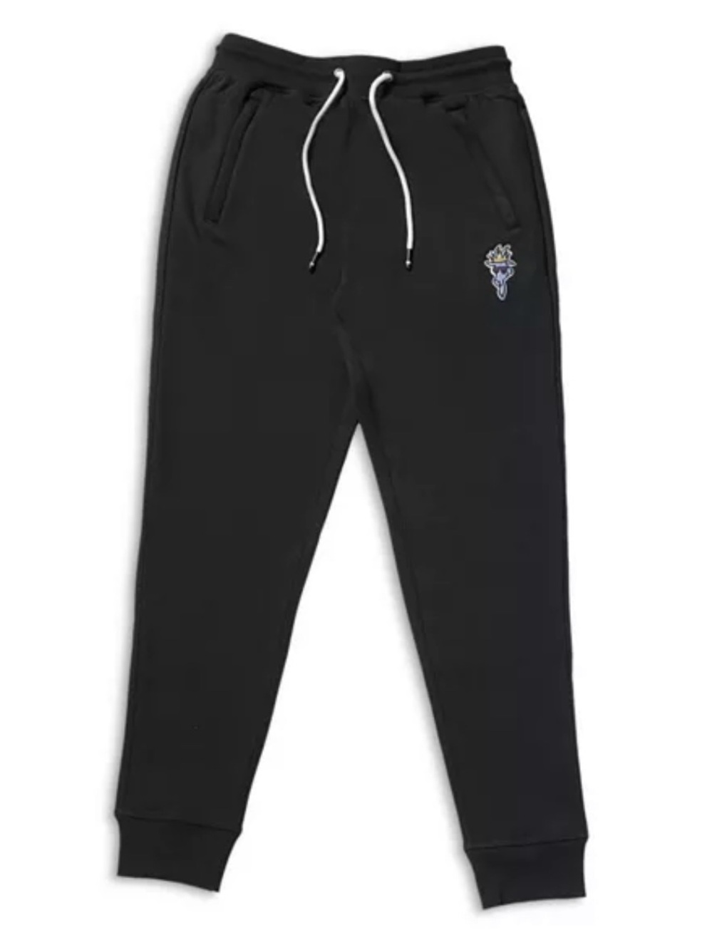 GOAT USA Unisex OG Fleece Jogger Pants Big Kid Black size XL